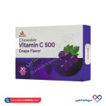قرص جویدنی ویتامین سی 500 ویتامین لایف 30 عدد - Image 2